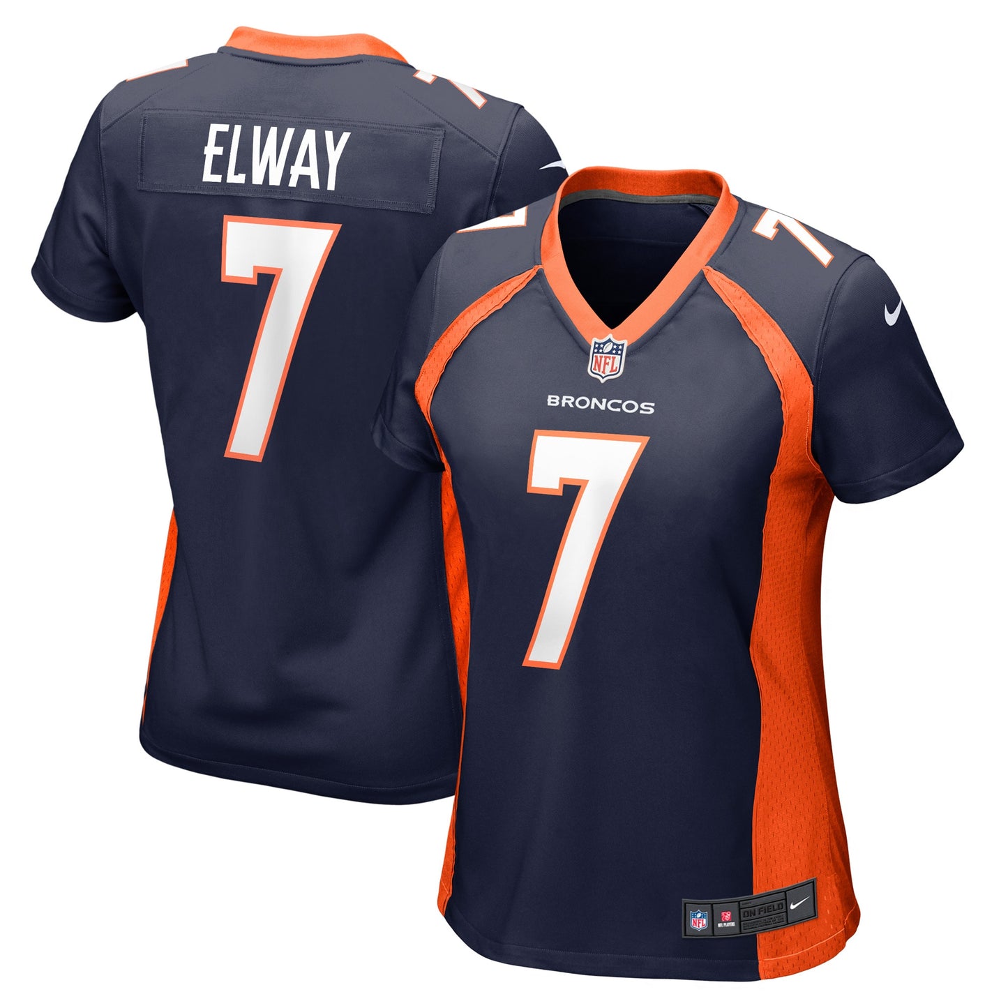 John Elway Denver Broncos Nike Women's Retired Player Jersey - Navy