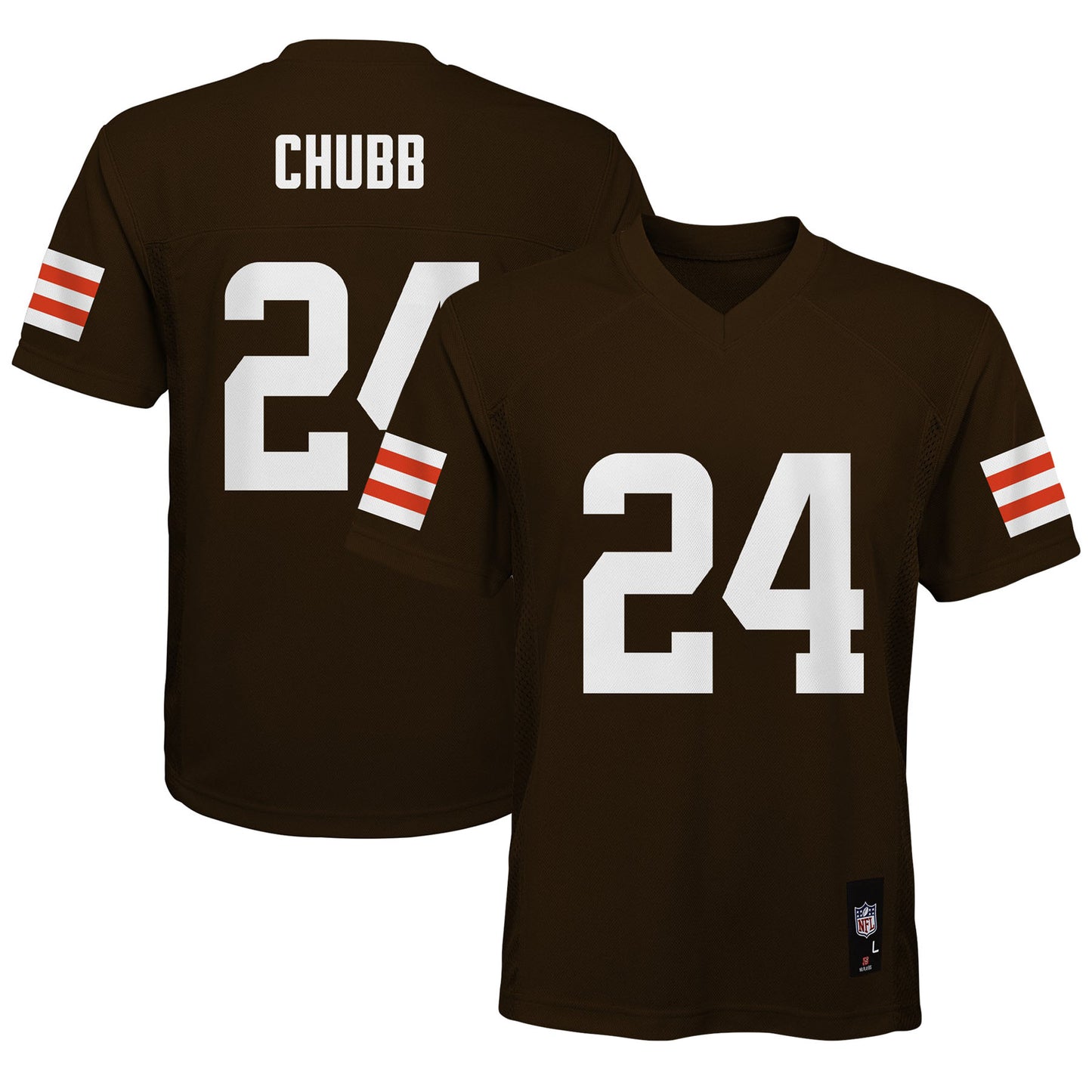 Nick Chubb Cleveland Browns Youth Replica Player Jersey - Brown