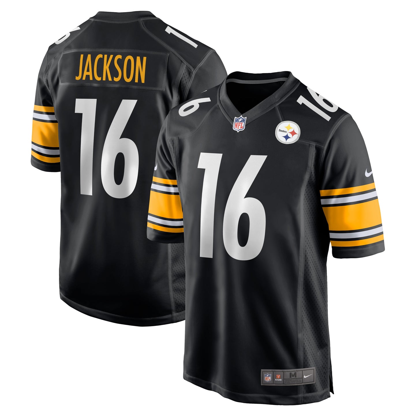 Josh Jackson Pittsburgh Steelers Nike Game Player Jersey - Black