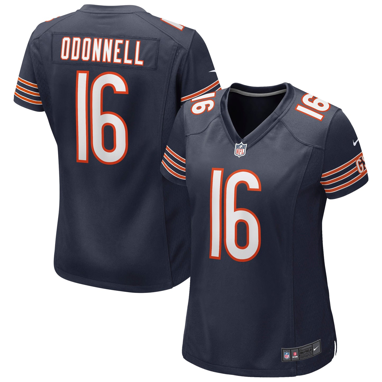Pat O'Donnell Chicago Bears Nike Women's Game Jersey - Navy