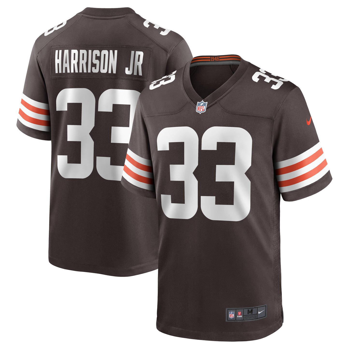 Ronnie Harrison Jr. Cleveland Browns Nike Game Jersey - Brown
