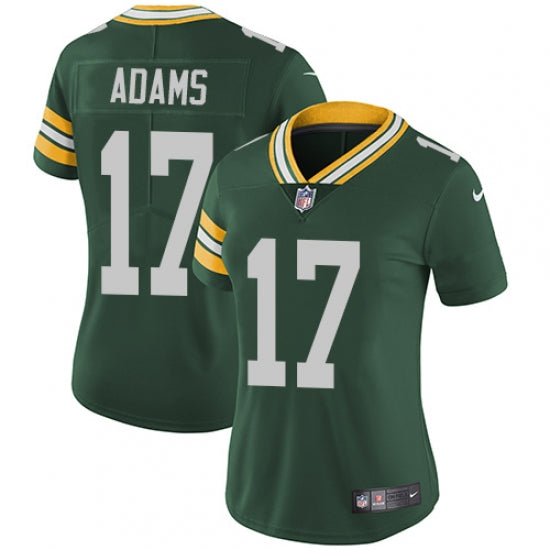 Women's Green Bay Packers Davante Adams Limited Player Jersey Green