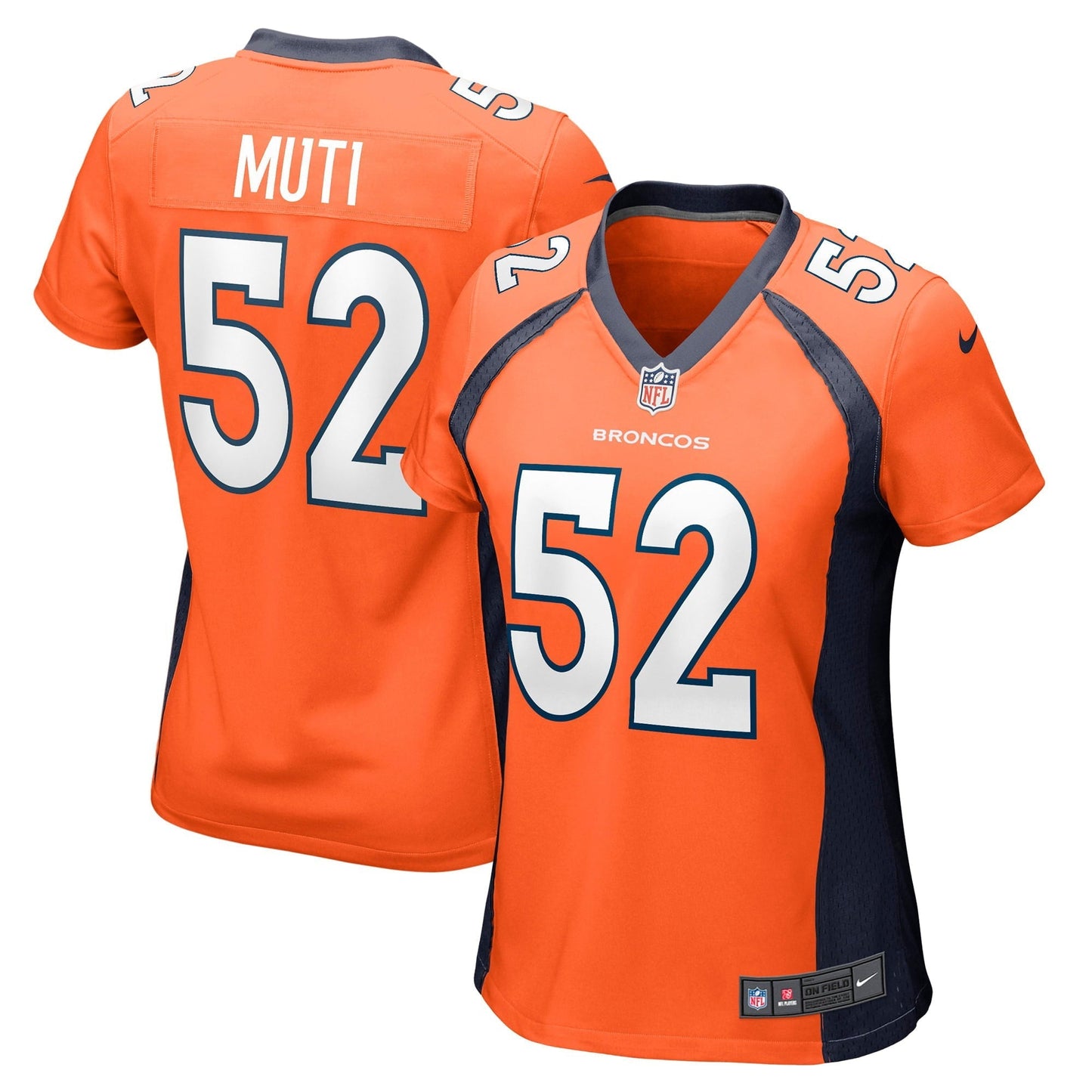 Women's Nike Netane Muti Orange Denver Broncos Game Player Jersey