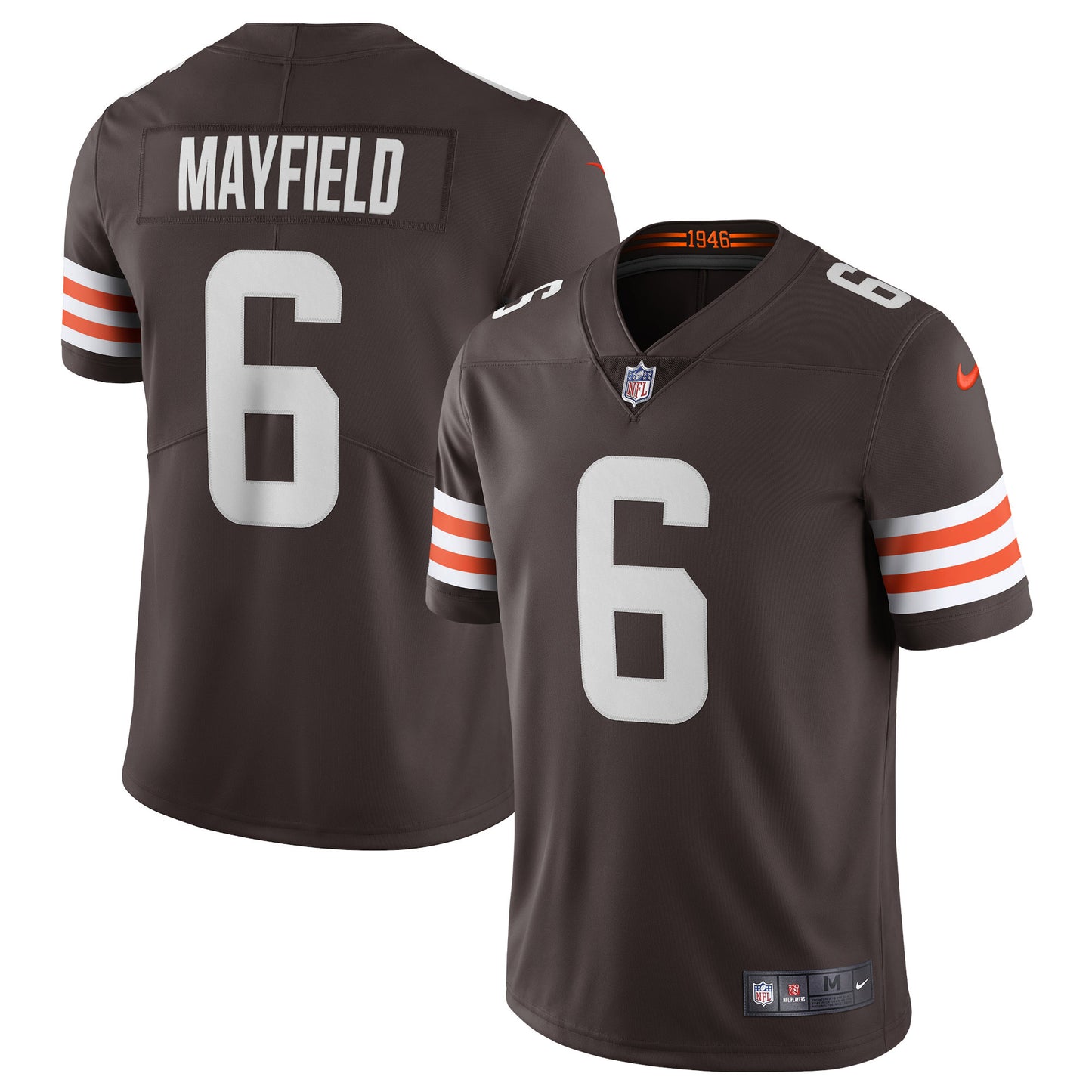 Baker Mayfield Cleveland Browns Nike Vapor Limited Player Jersey - Brown