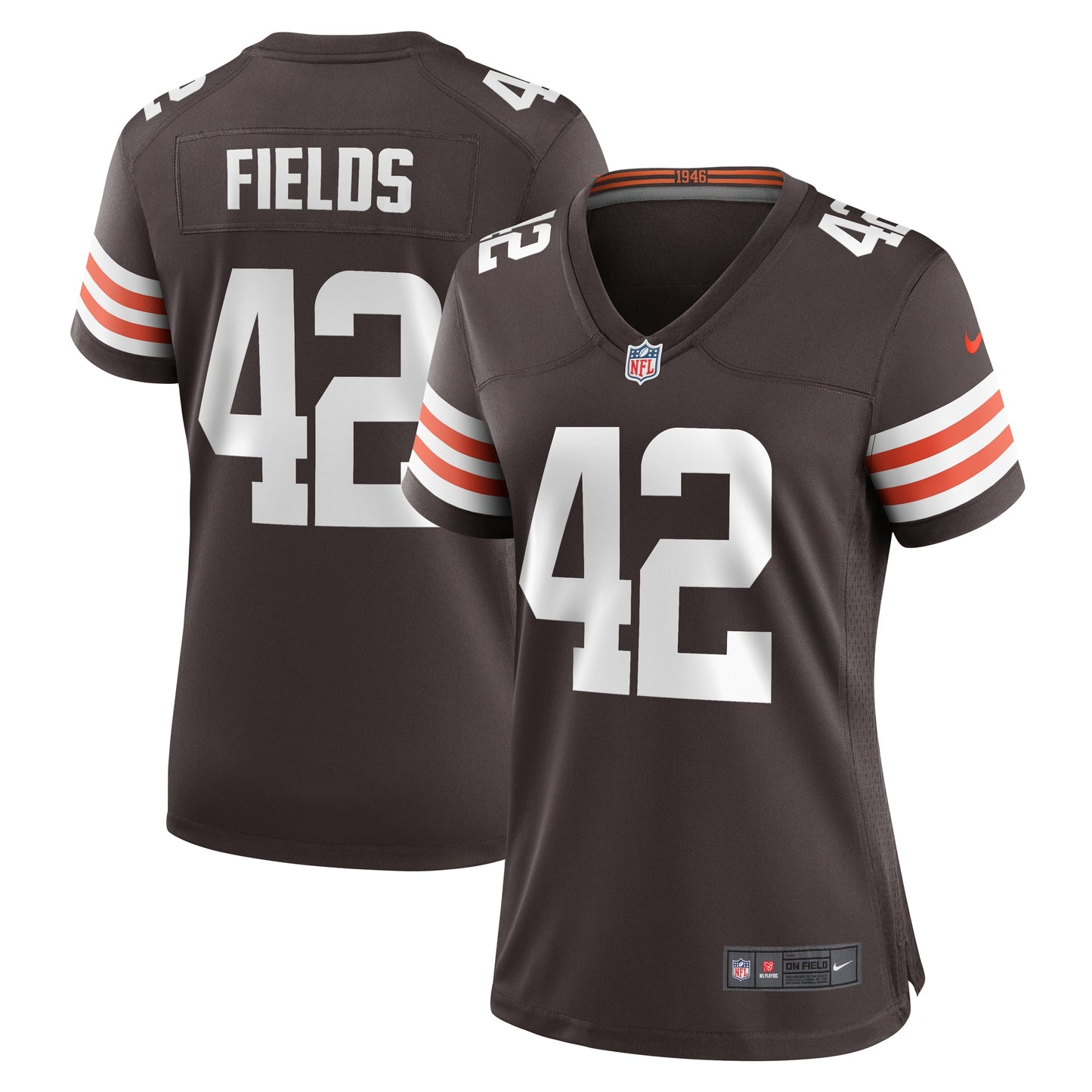 Tony Fields II Cleveland Browns Nike Women's Team Game Jersey -  Brown
