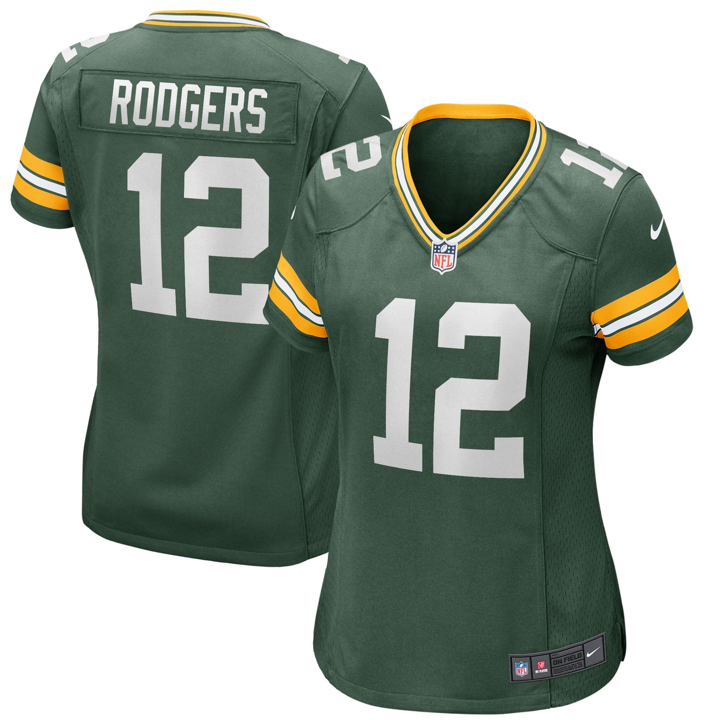 Aaron Rodgers Green Bay Packers Nike Women's Player Jersey - Green